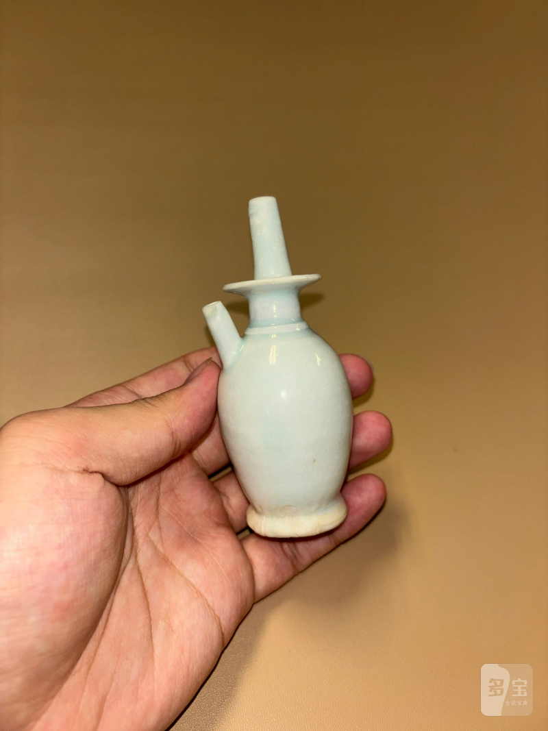 明 青白釉砚滴 - 图5